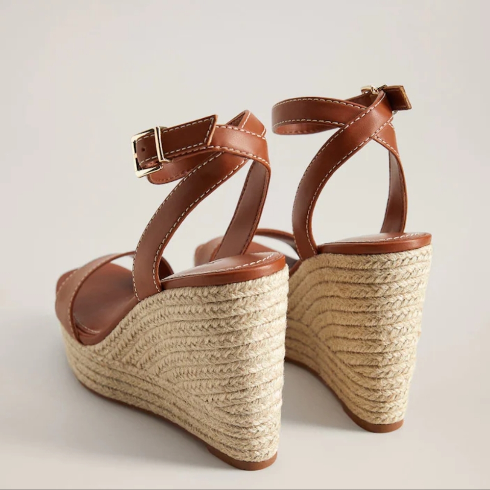 🔥Last 1🔥 Mango Wedge buckle sandals - Picture 5 of 6